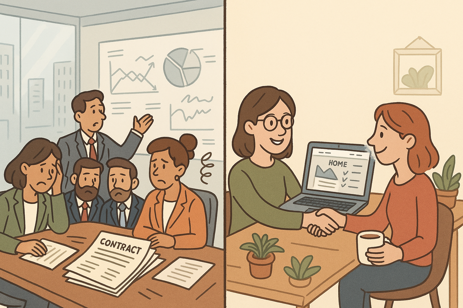 Traditional Agencies Comparison